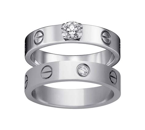 cartier matching wedding bands|cartier wedding band price list.